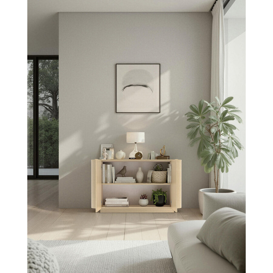 Adriatico Blank Eiken Dressoir 2-Deuren