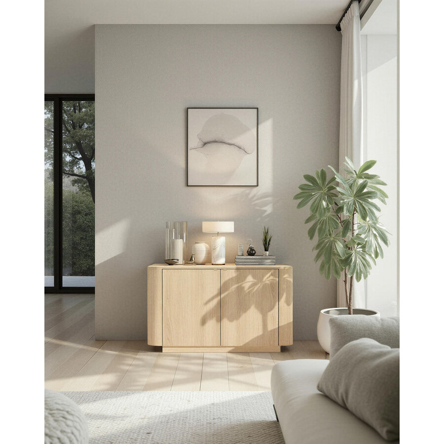 Adriatico Blank Eiken Dressoir 2-Deuren