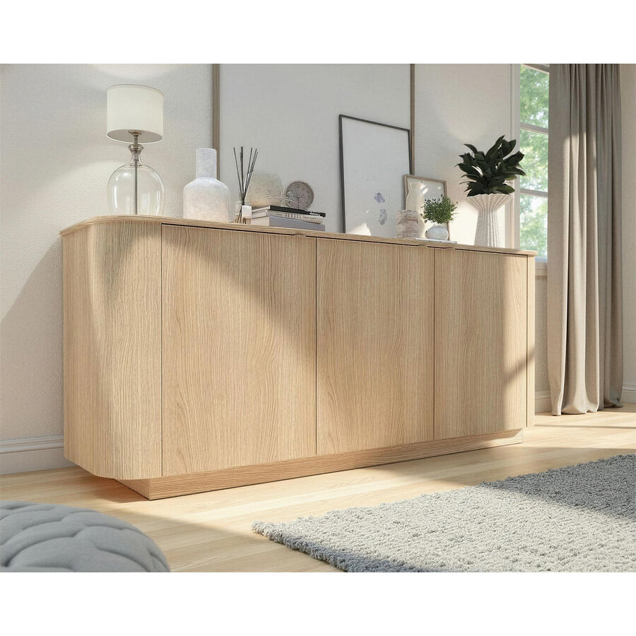 Adriatico Blank Eiken Dressoir 3-Deuren
