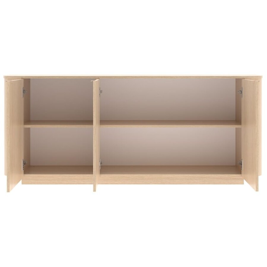Adriatico Blank Eiken Dressoir 3-Deuren