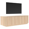 Adriatico Blank Eiken TV Meubel 3-Deuren