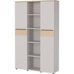 Germania Oviedo Lindberg Eiken / Cashmere Kantoorkast met Open Vakken