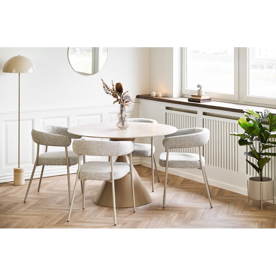 Annecy Ronde Eettafel Keramiek