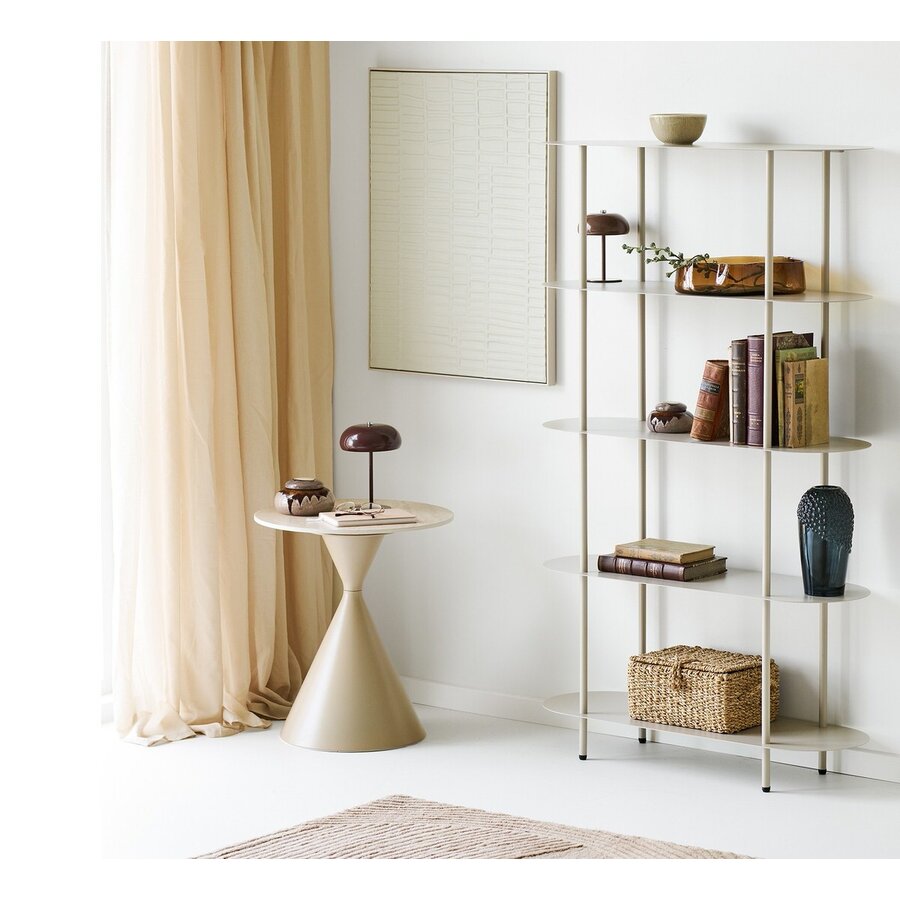 Annecy Ronde Bijzettafel Keramiek