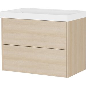 Germania Bodera Plus 81 cm Wastafel met Onderkast Lindberg Eiken