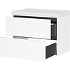 Bodera Plus 81 cm Wastafel met Onderkast Wit