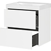 Bodera Plus 61 cm Wastafel met Onderkast Wit