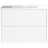 Bodera 81 cm Wastafel met Onderkast Wit