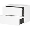 Bodera 81 cm Wastafel met Onderkast Wit
