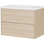 Germania Bodera 81 cm Wastafel met Onderkast Lindberg Eiken