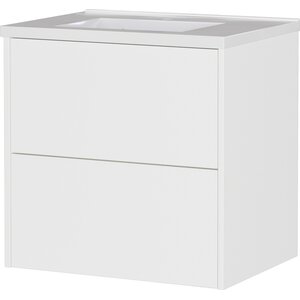 Germania Bodera 61 cm Wastafel met Onderkast Wit