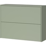 Germania Binetto Taupe Groen / Eiken Multifunctionele Wandkast 2-Kleppen