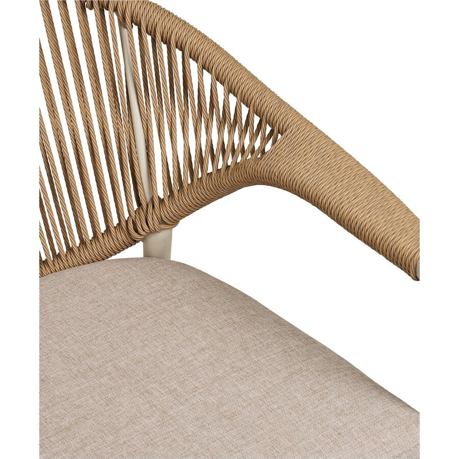 Abela Rattan Armstoel Zand / Natural