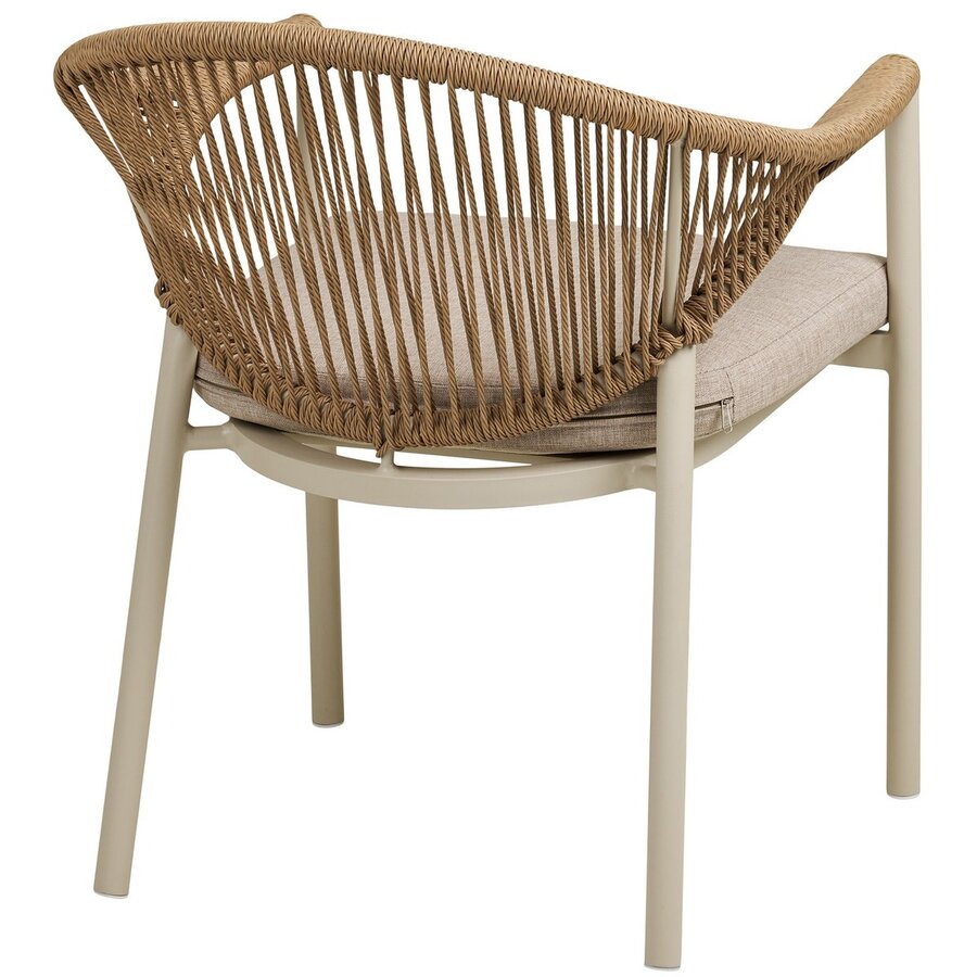 Abela Rattan Armstoel Zand / Natural