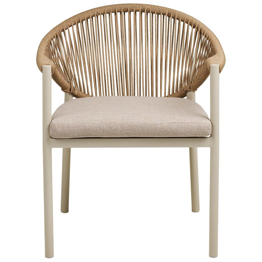 Abela Rattan Armstoel Zand / Natural