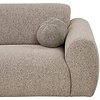 Clyde Steengrijs 3-Zits Bank + Chaise Lounge Links