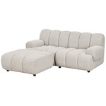 House Nordic Taza Zand 2.5-Zits Bank met Poef Links