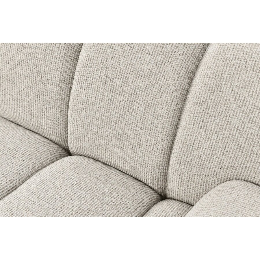 Taza Zand 3.5-Zits Bank met Poef Links