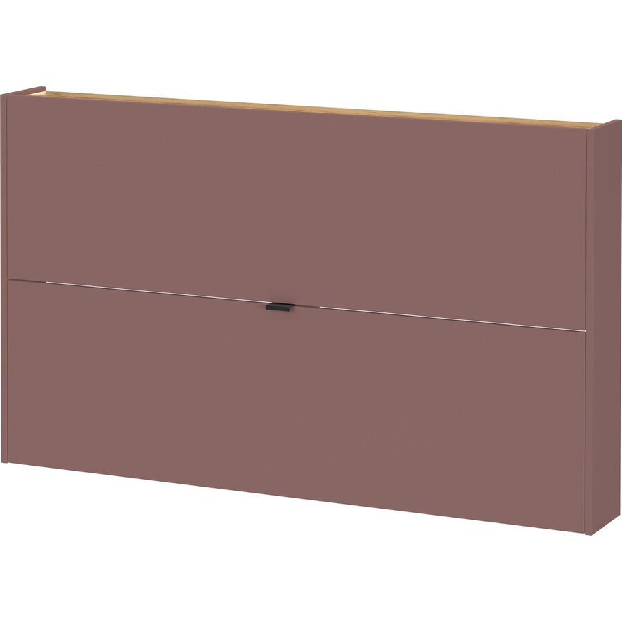 Ameca Toffee / Eiken Schoenenkast 2-Kleppen