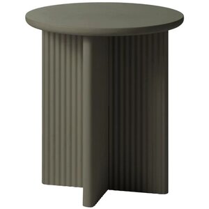 Hygge Interiors Palma Olijfgrijs Bijzettafel Rond Ø50 cm