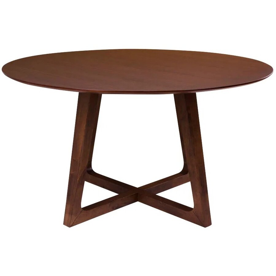 Hellerup Walnoot Eettafel Rond