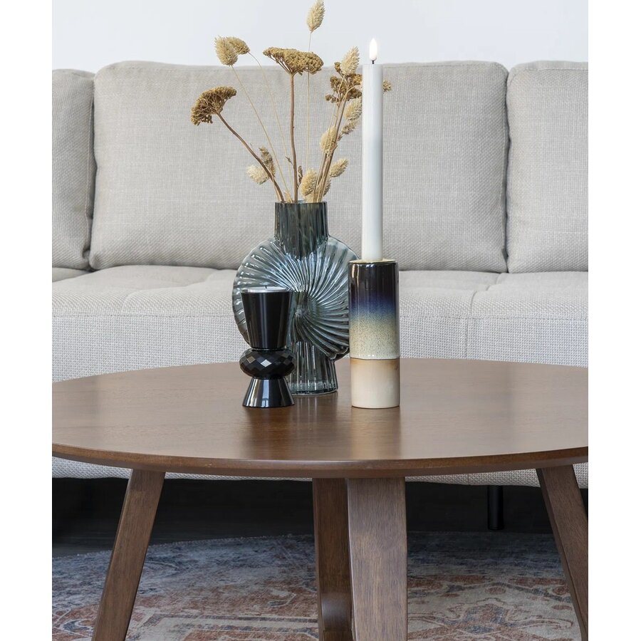 Hellerup Walnoot Salontafel Rond