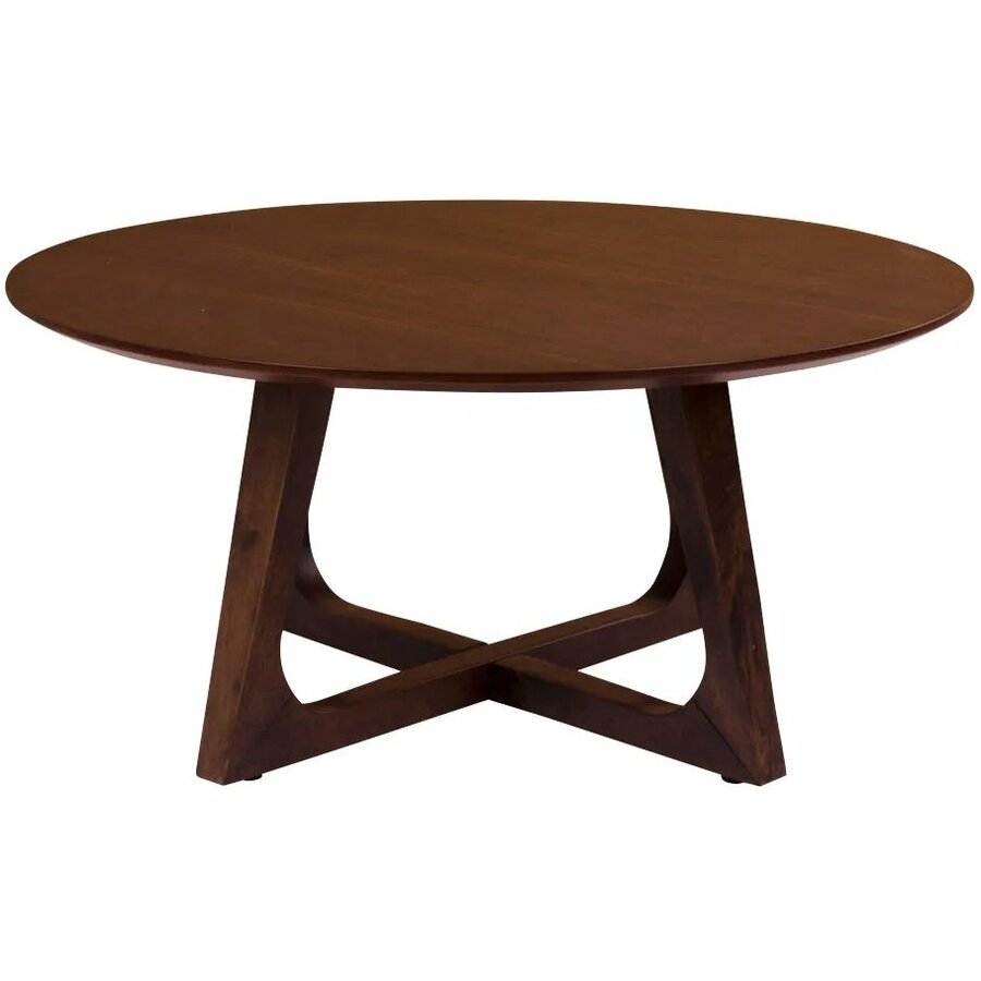 Hellerup Walnoot Salontafel Rond