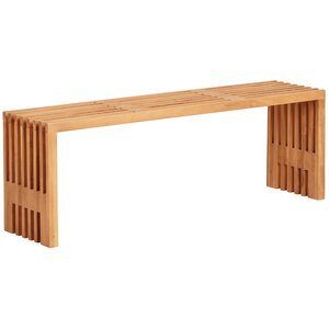 House Nordic Benidorm Teak Halbank 140 cm