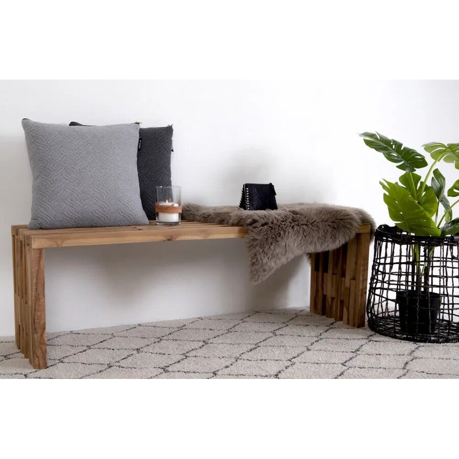 Benidorm Teak Halbank 140 cm