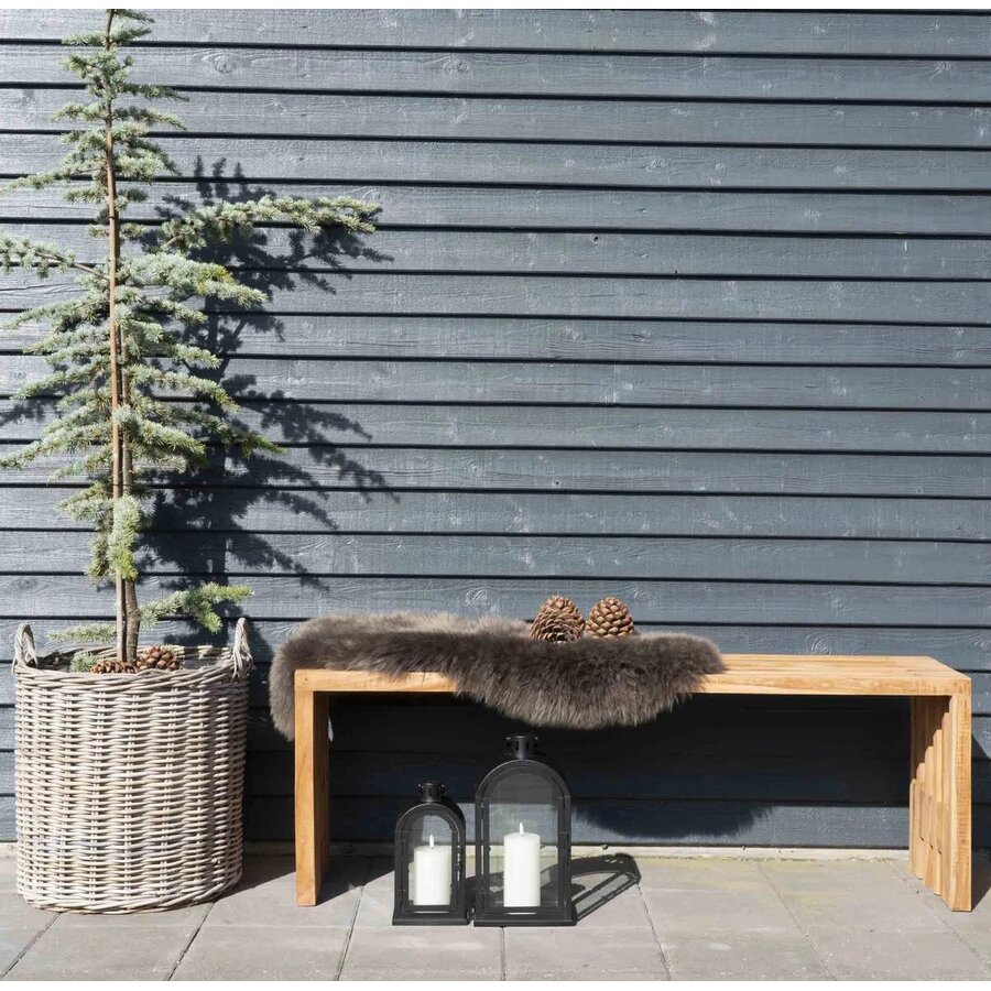 Benidorm Teak Halbank 140 cm