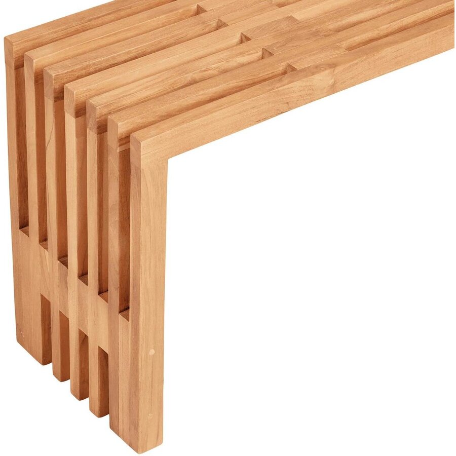 Benidorm Teak Halbank 90 cm