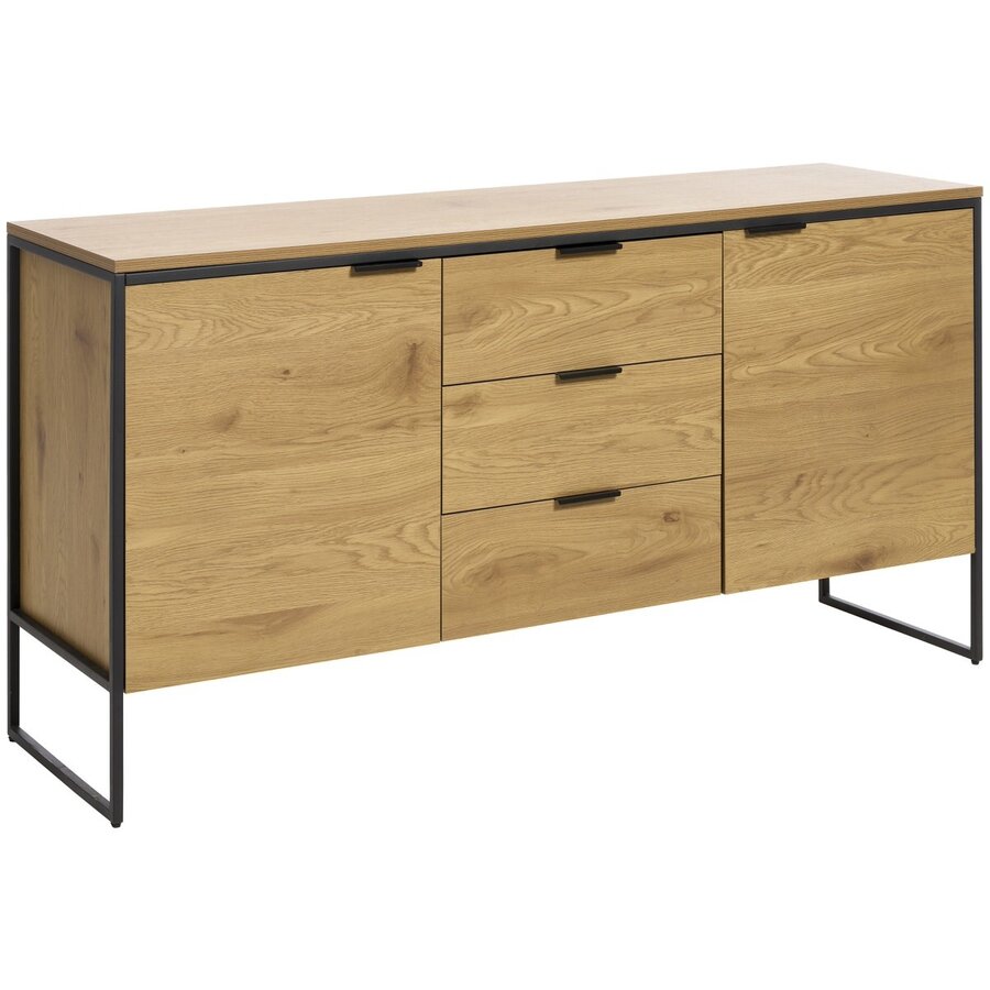 Cesura Eiken Dressoir 2-Deuren 3-Lades