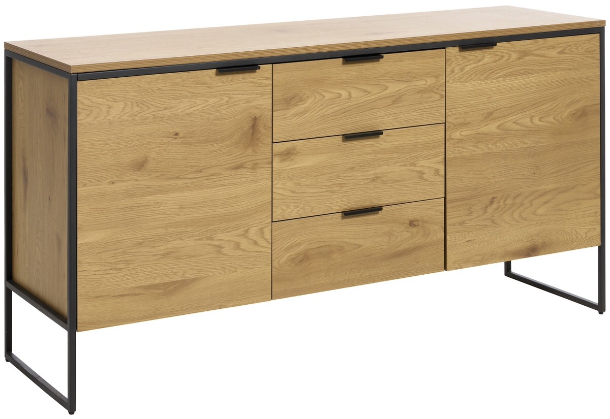 Hygge Interiors Cesura Eiken Dressoir 2-Deuren 3-Lades