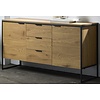Cesura Eiken Dressoir 2-Deuren 3-Lades