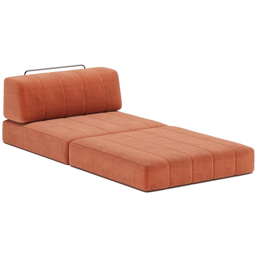 CozyPad Roest Oranje Slaapstoel