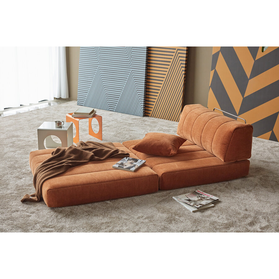 CozyPad Roest Oranje Slaapstoel