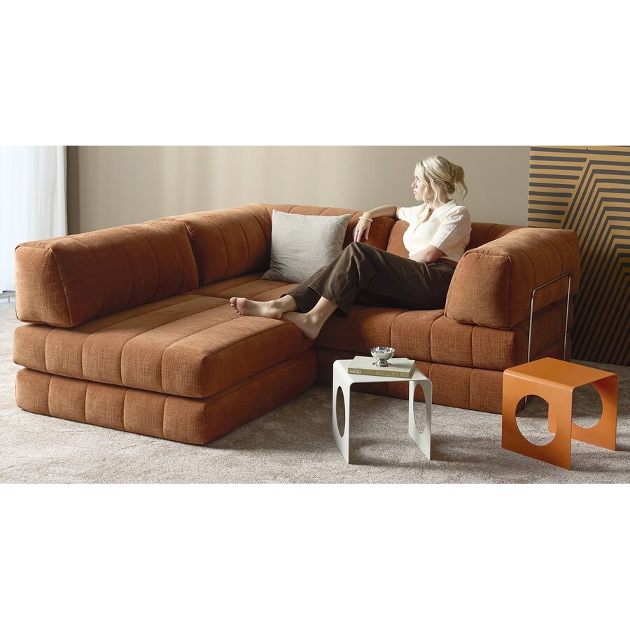 CozyPad Roest Oranje Slaapstoel