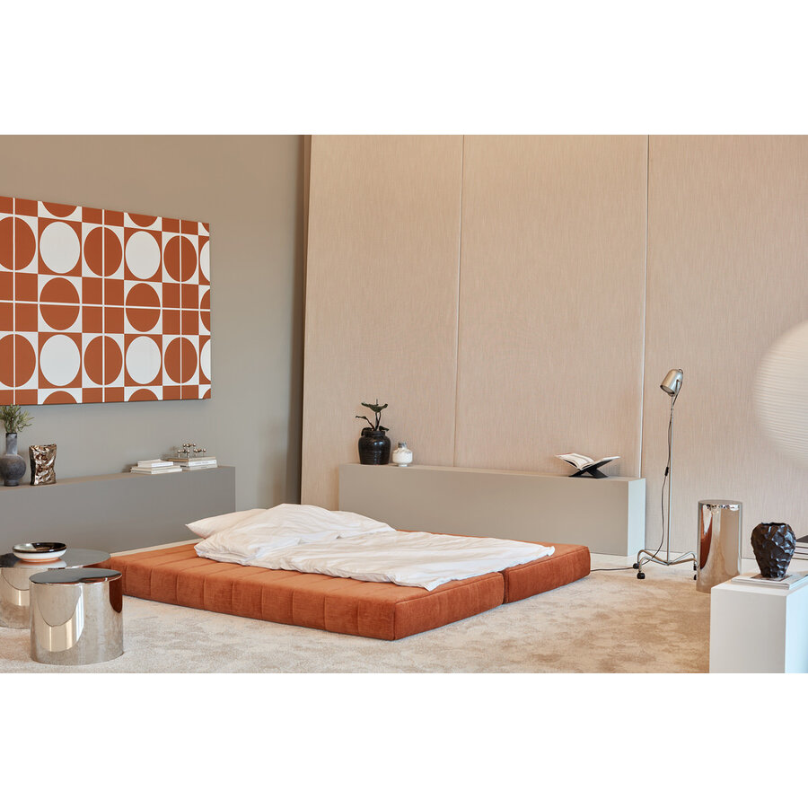 CozyPad Roest Oranje Slaapbank