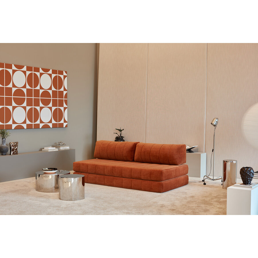 CozyPad Roest Oranje Slaapbank