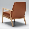 Jack Fauteuil Cognac Leder Jack Fauteuil Cognac Leder