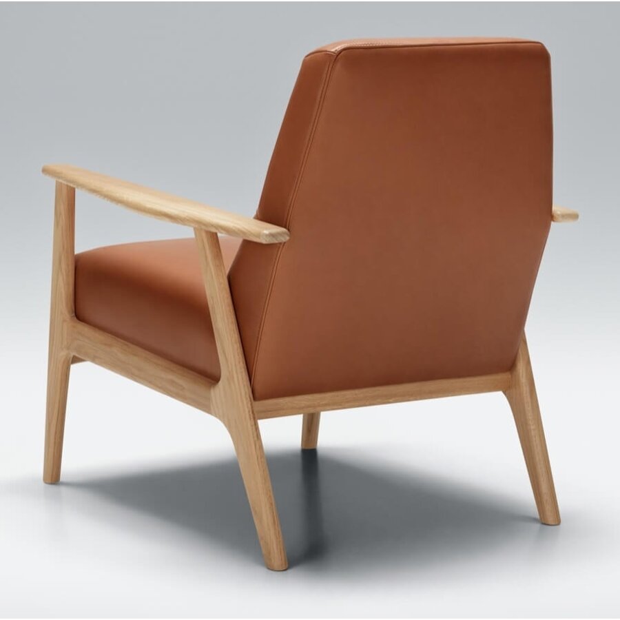 Jack Fauteuil Cognac Leder