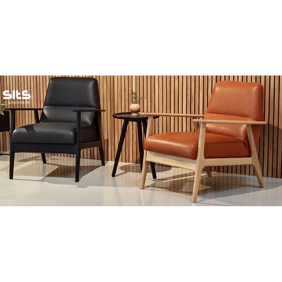 Jack Fauteuil Cognac Leder