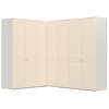 Chalet Cashmere 90° Hoek Kledingkast 7 Deurs