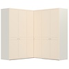 Chalet Cashmere 90° Hoek Kledingkast 6 Deurs