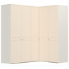Chalet Cashmere 90° Hoek Kledingkast 5 Deurs