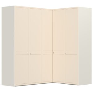Jutzler Chalet Cashmere 90° Hoek Kledingkast 5 Deurs
