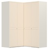 Chalet Cashmere 90° Hoek Kledingkast 4 Deurs