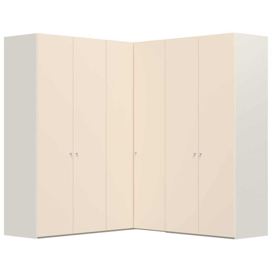 Kaschmir 90° Hoek Kledingkast 6 Deurs