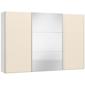 Jutzler Kaschmir Spiegel Schuifdeurkast 328 cm
