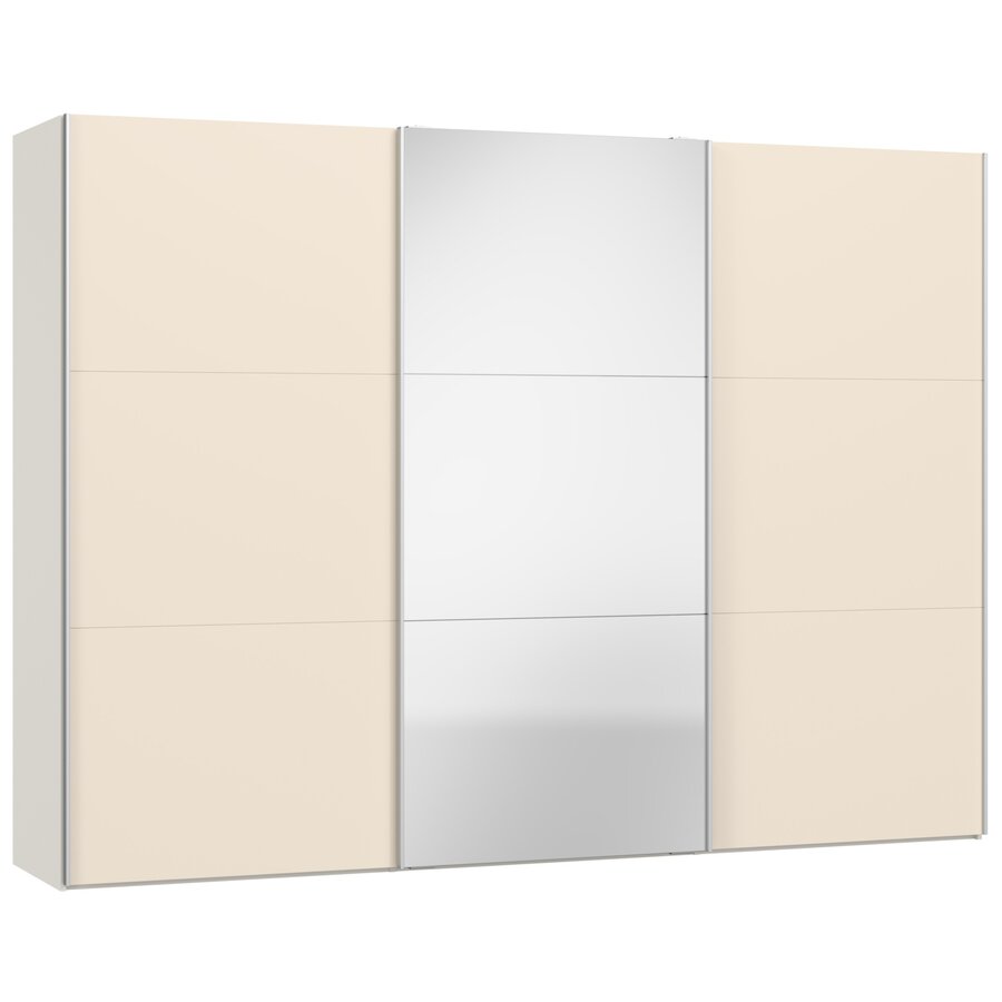 Kaschmir Spiegel Schuifdeurkast 303 cm